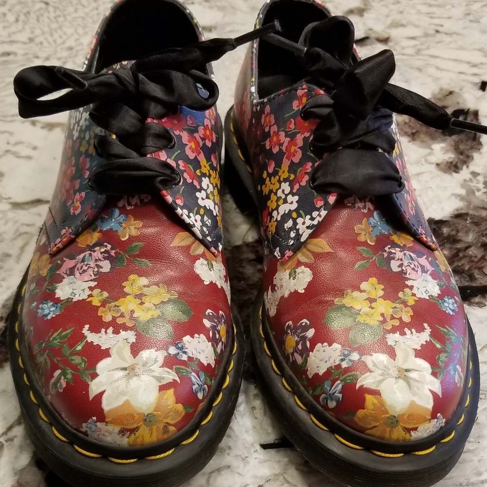 Dr. Martens 1461 floral clash